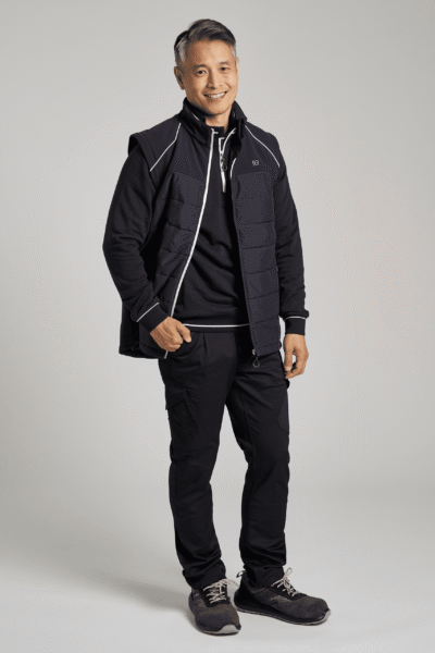 M8 Mens Zip Off Sleeve Puffer Jacket M8 Mens Zip Off Sleeve Puffer Jacket