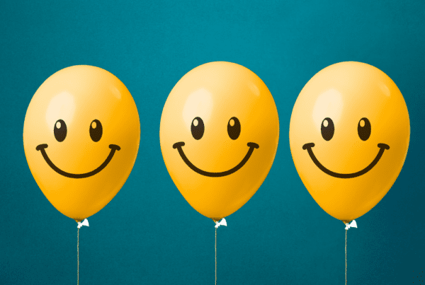 happy balloons representing a happy workforce